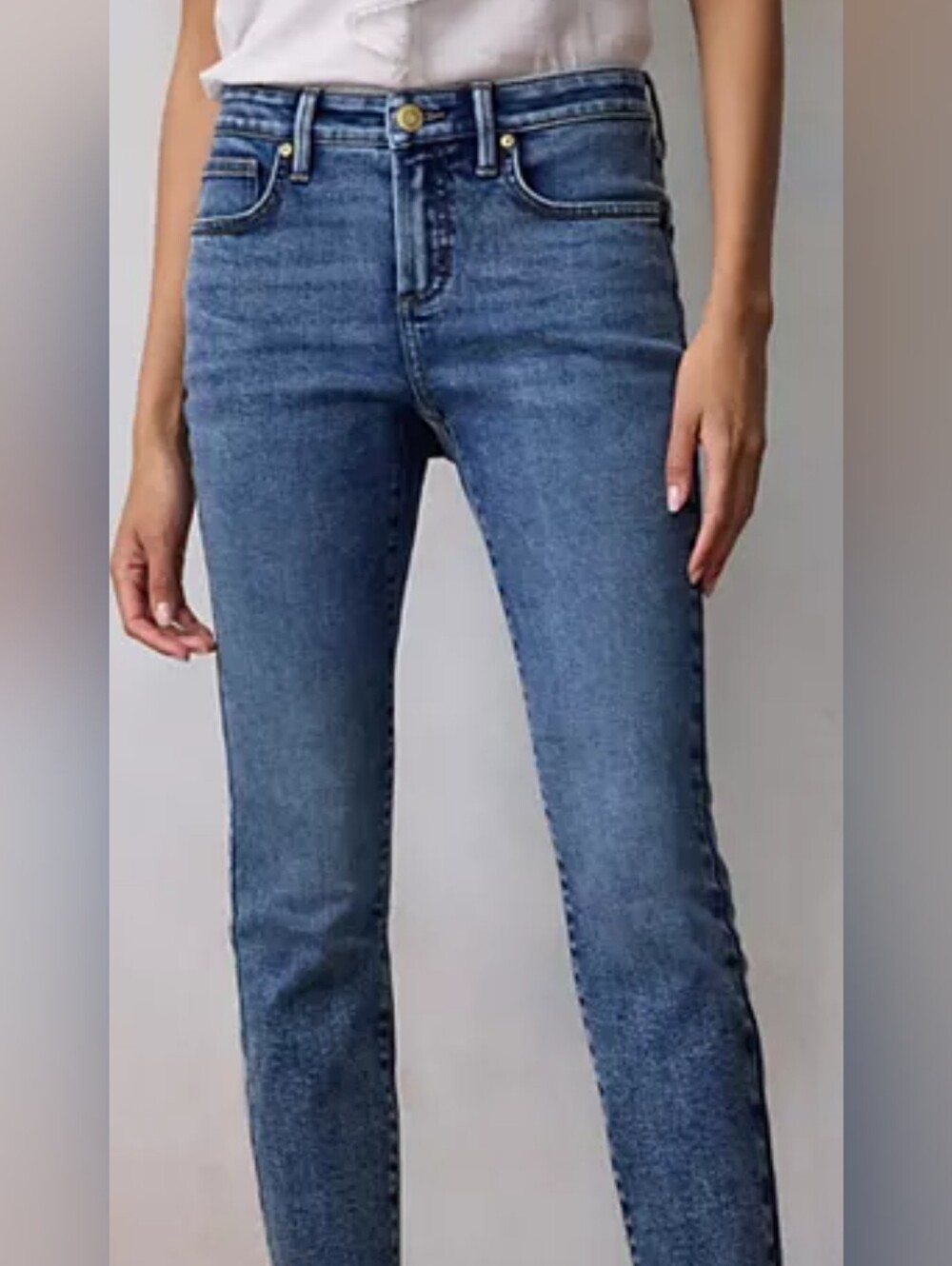 LC Lauren Conrad Indigo High Rise Super Skinny Jeans Women's Sz4 Pre-owned